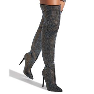 Shoe Dazzle Charmed Over The Knee Boot